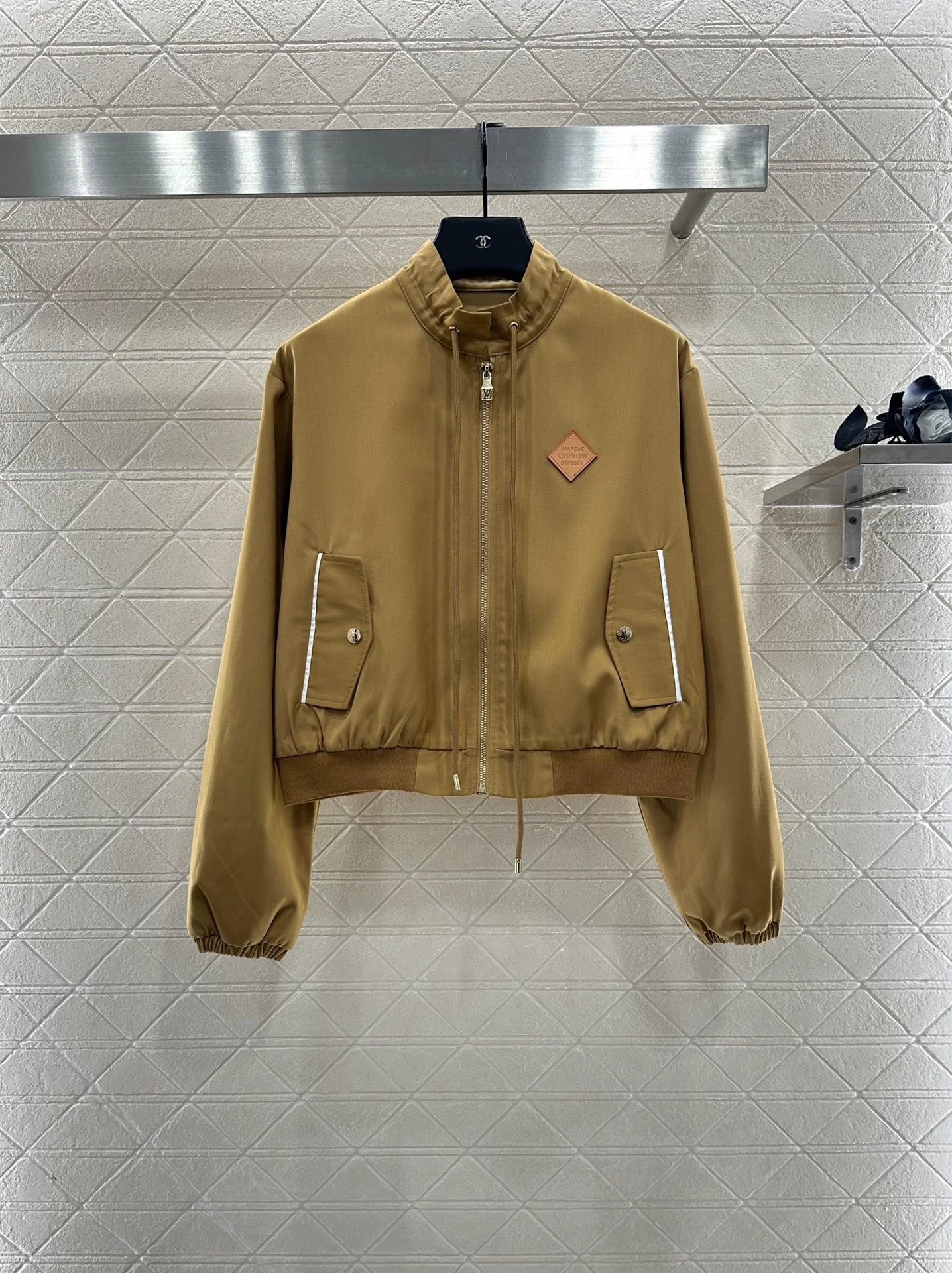 25fw Collar drawstring jacket jacket