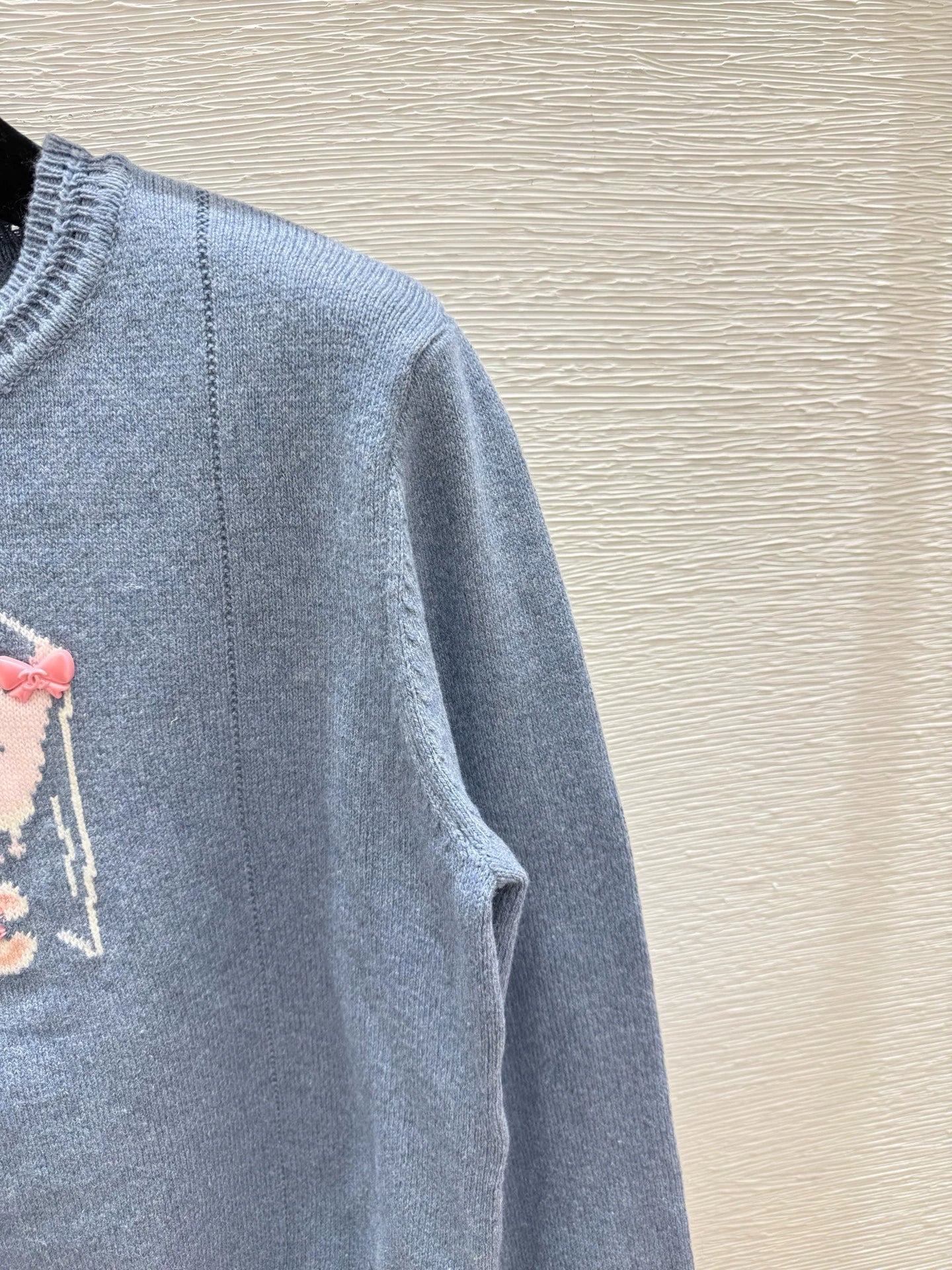 25fw Cartoon Knitted Shirt