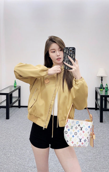 25fw Collar drawstring jacket jacket