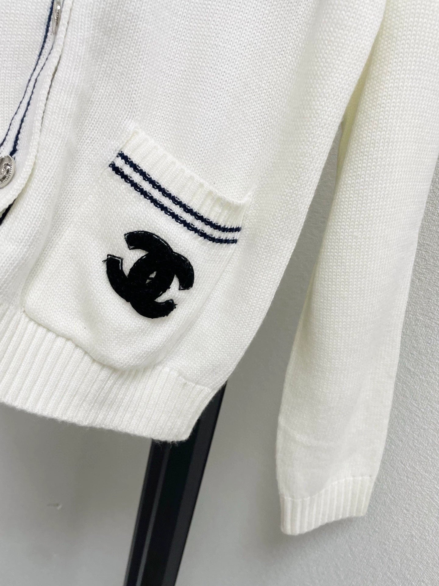 Double C Knitted Cardigan