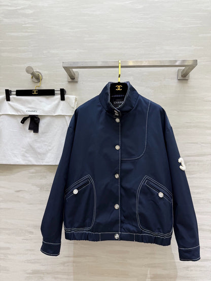 Deep blue workwear jacket