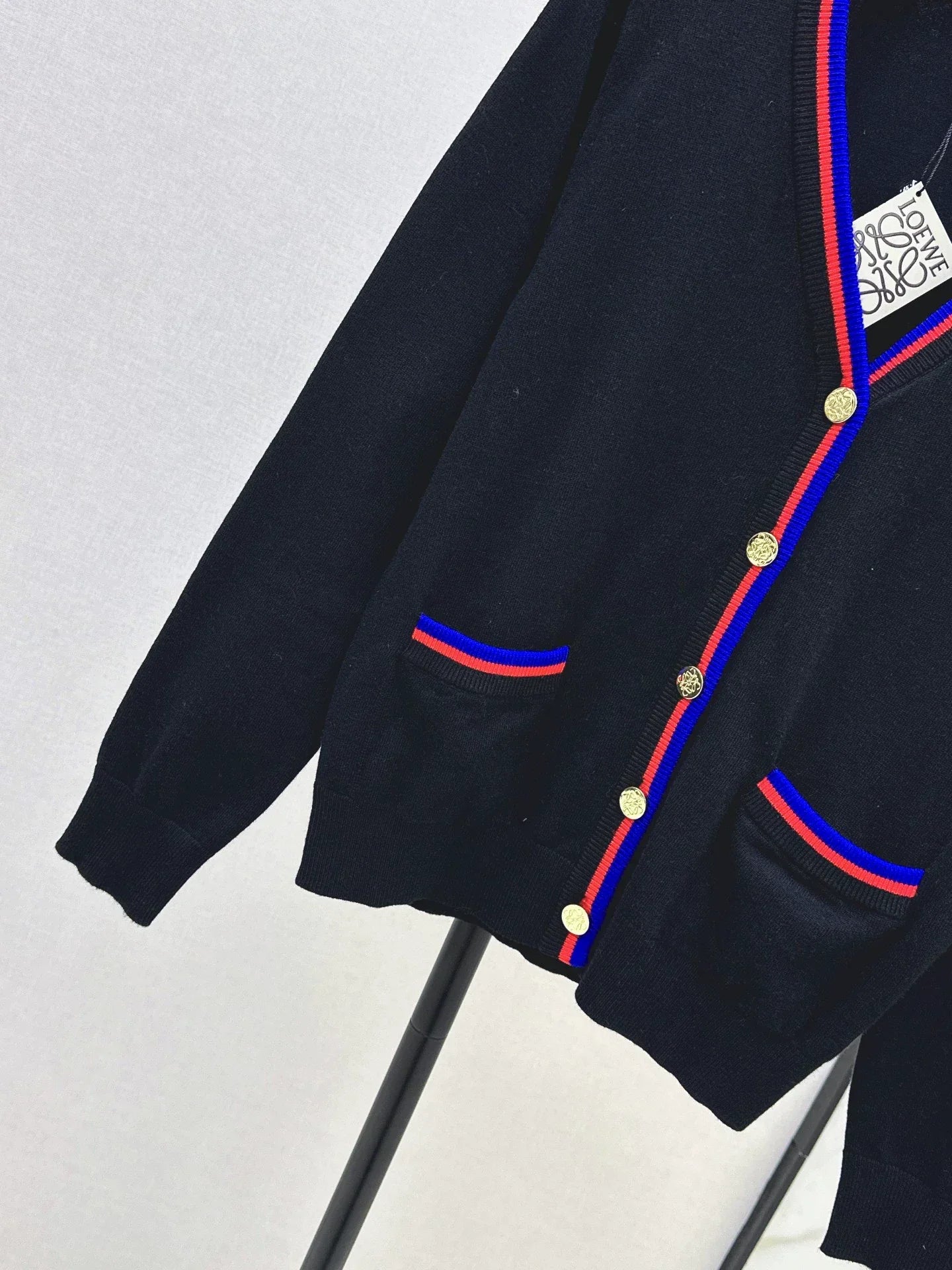 25fw Embroidered decorative cardigan