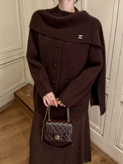 wool cardigan jacket