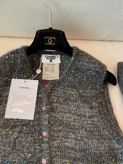 25fw Colorful pearl vest（Medieval Series）