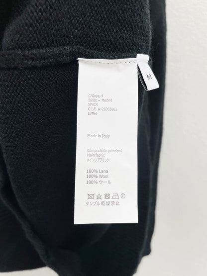 25fw Embroidered round neck sweater