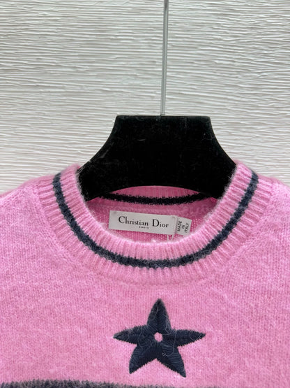 25fw Five pointed star knitted sweater