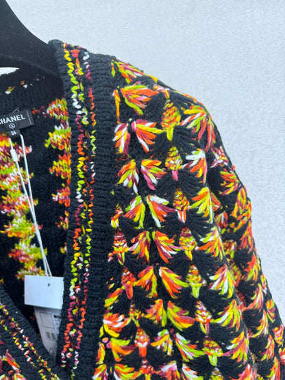 Colorful Knitted Cardigan