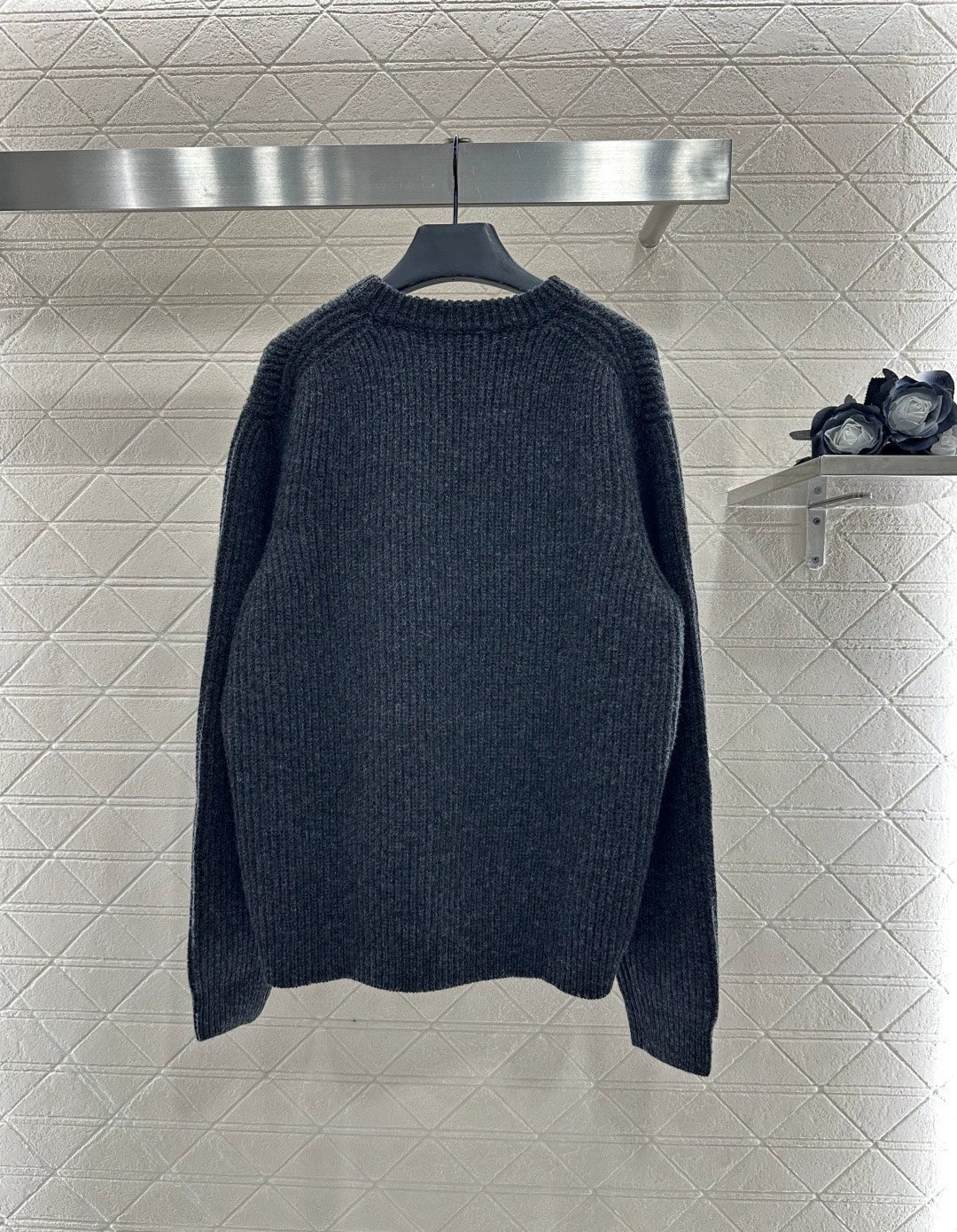 25fw Letter pullover sweater