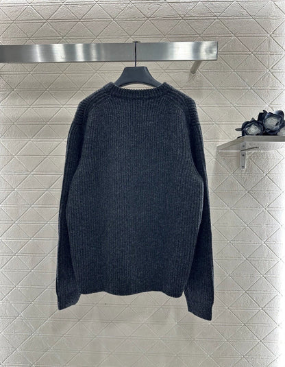25fw Letter pullover sweater
