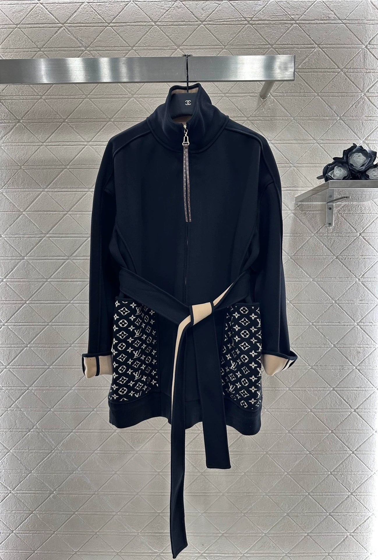 25 Pocket floral casual jacket