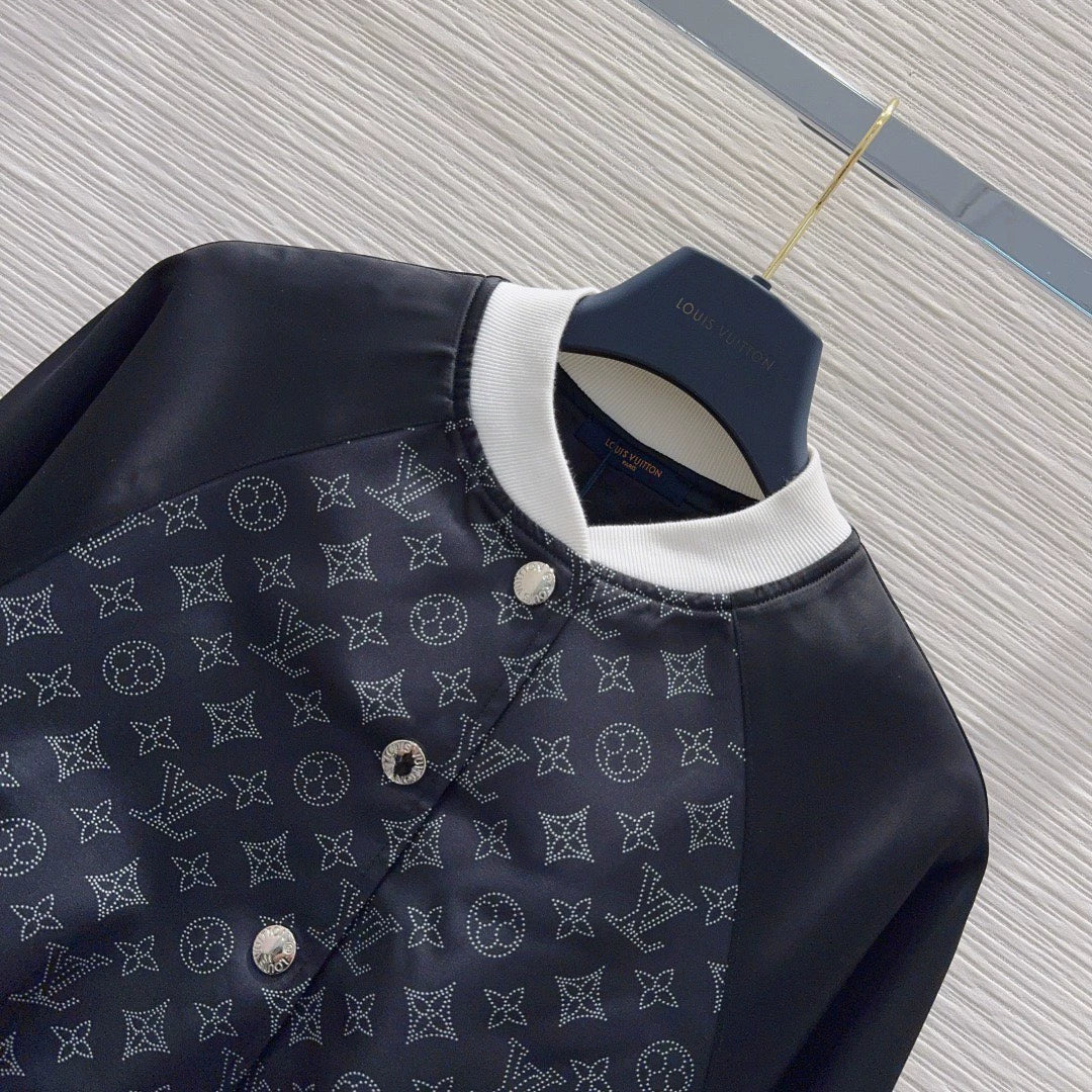 25fw Splicing baseball jacket