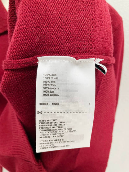 25fw Alphabet jacquard lapel half cardigan