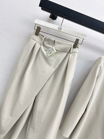 25fw Side button decorative suit jacket