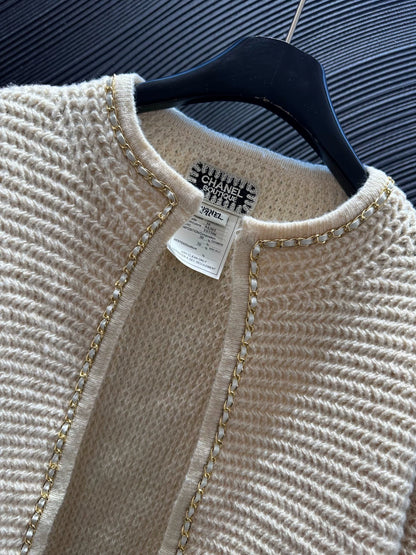 French style small fragrance knitted cardigan(vintage series)