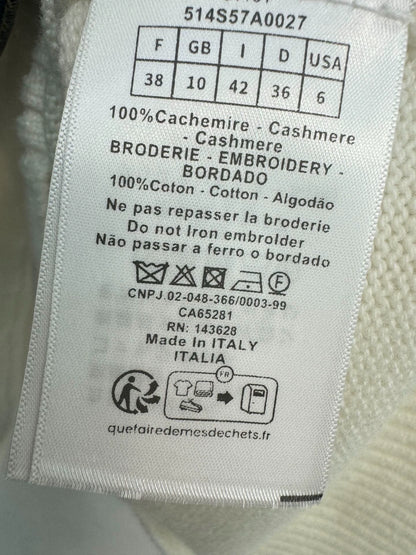 Velvet knitted sweater