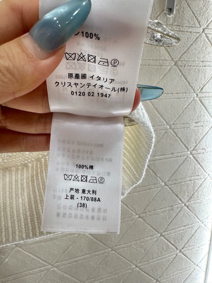 Hollow jacquard knitted vest