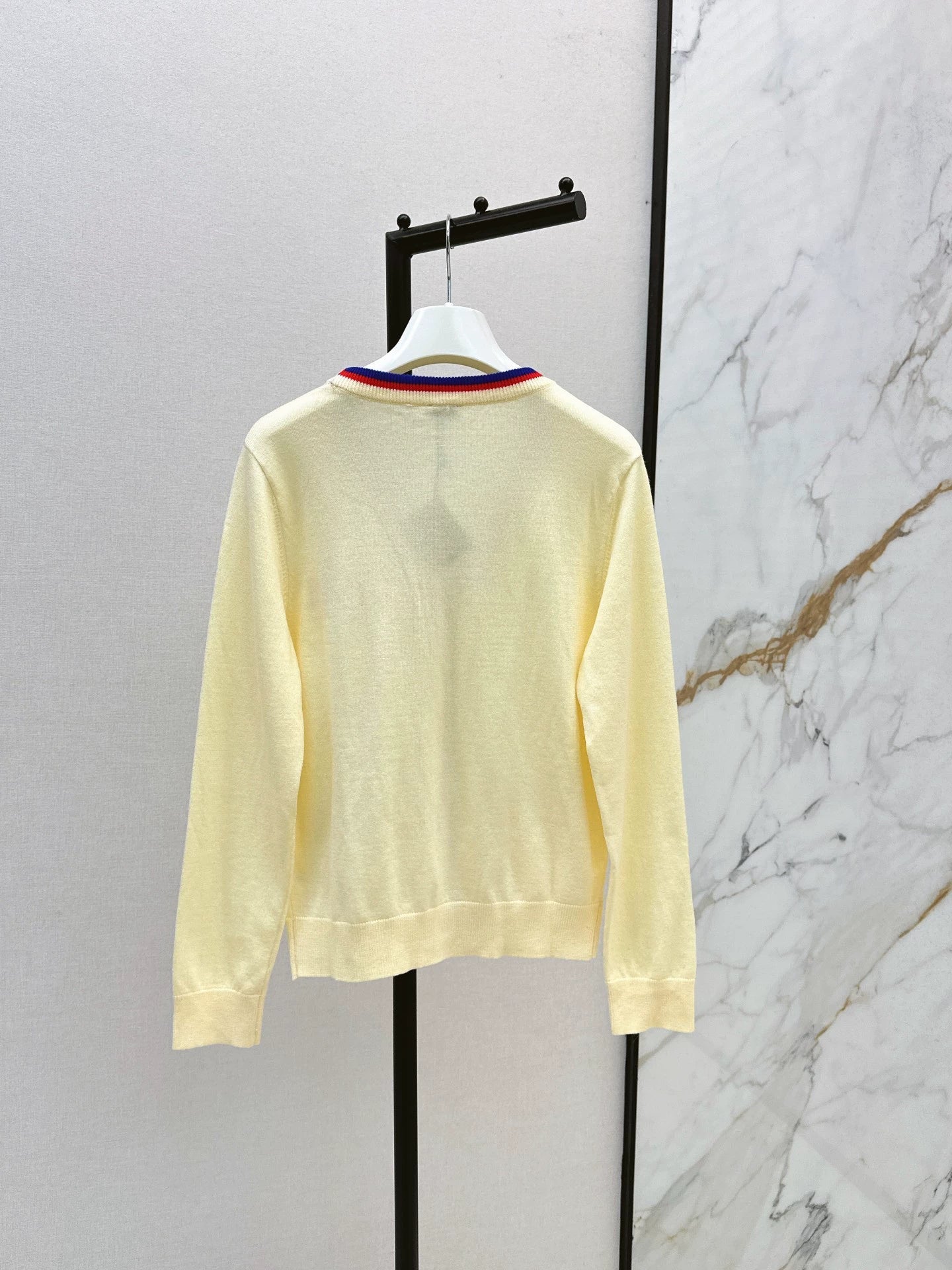 25fw Embroidered decorative cardigan