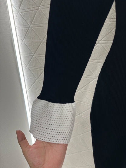 25fw 3D Butterfly Knot Camellia Knitted Skirt