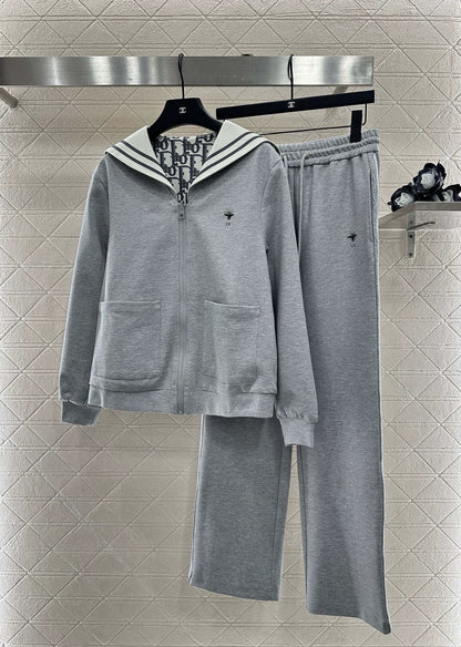 25fw Double sided hooded jacket and long pants set