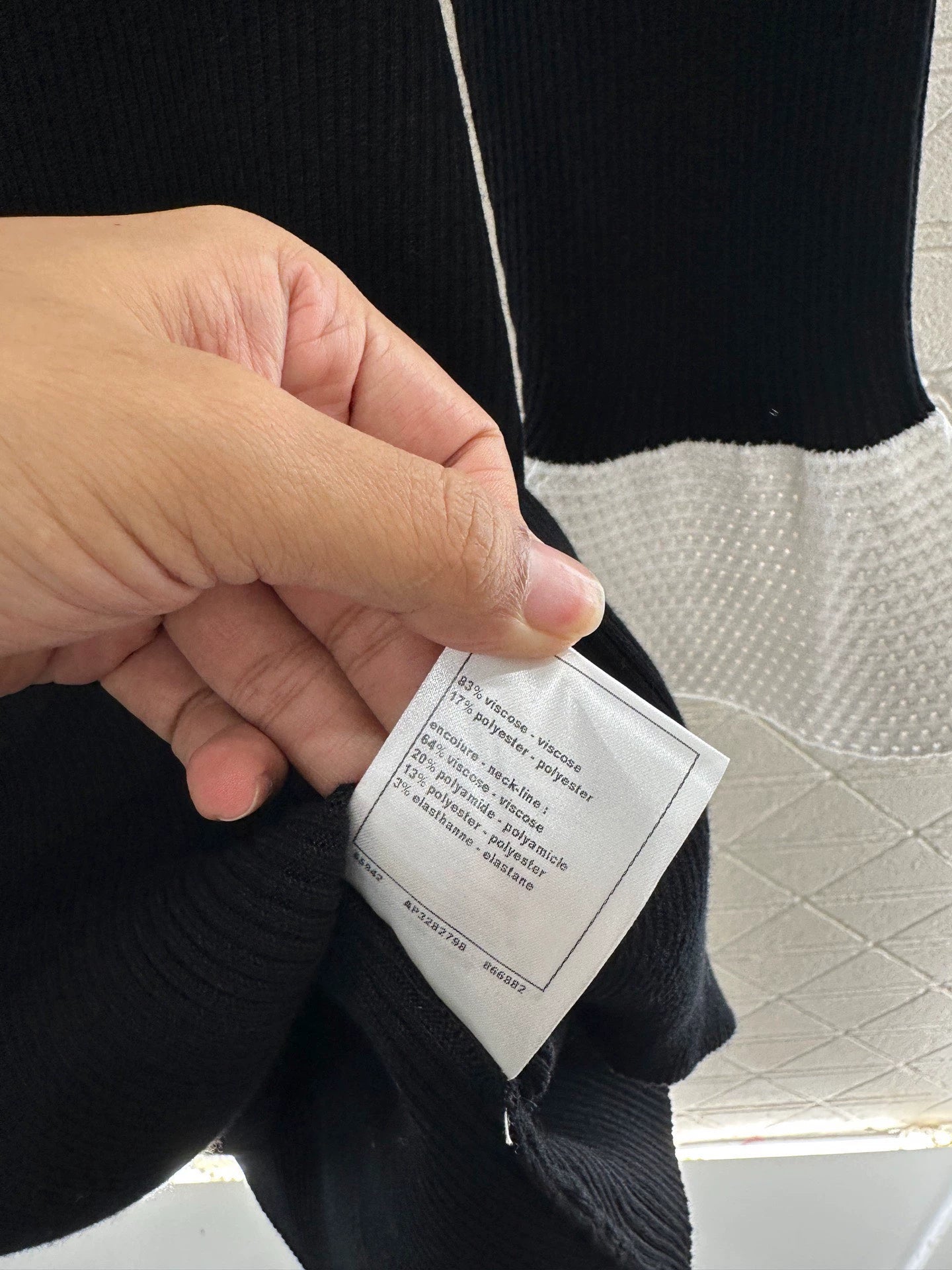 25fw 3D Butterfly Knot Camellia Knitted Skirt