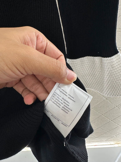 25fw 3D Butterfly Knot Camellia Knitted Skirt