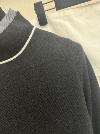 High necked woolen sweater