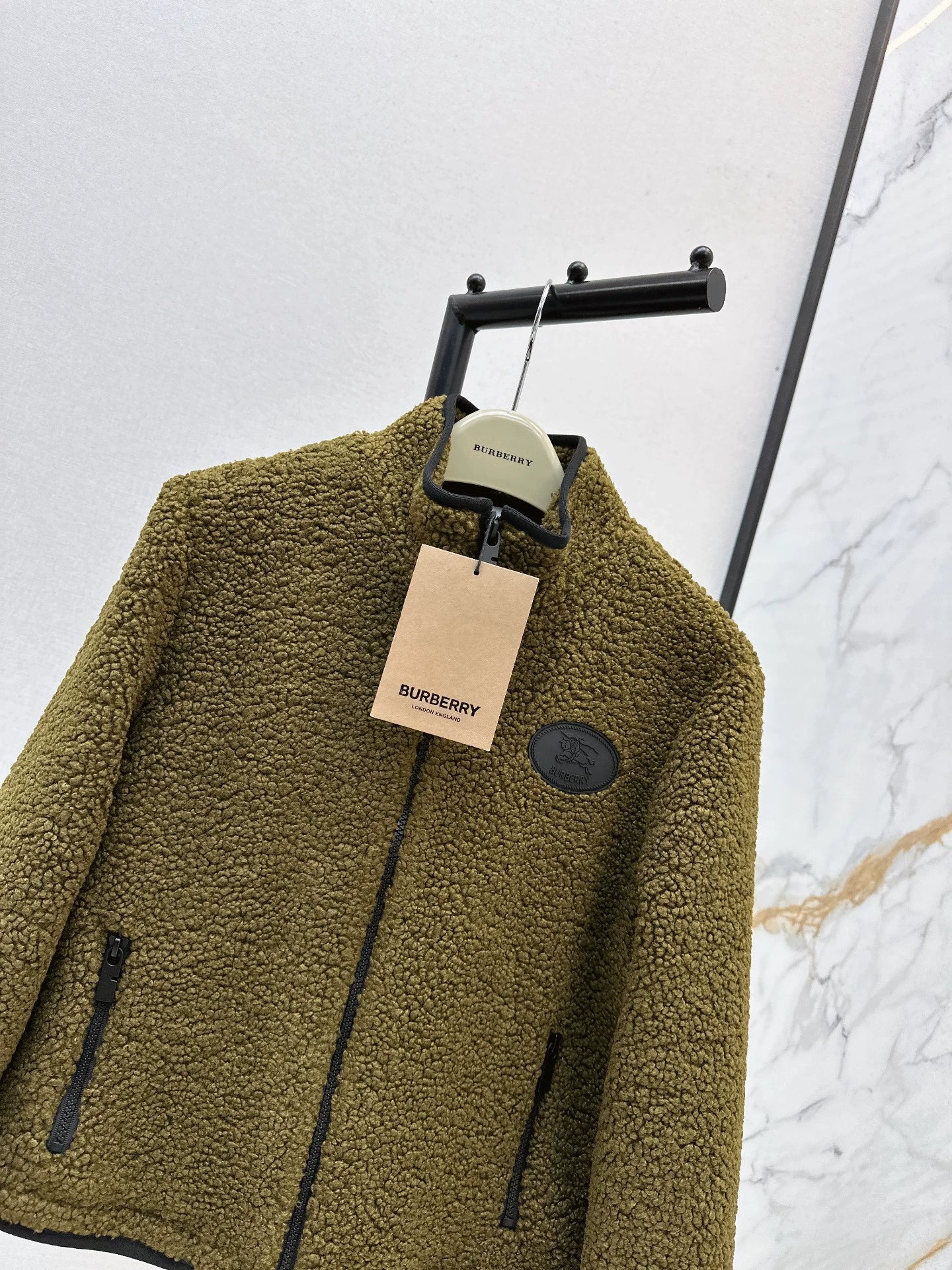 25fw Polar fleece stand collar jacket