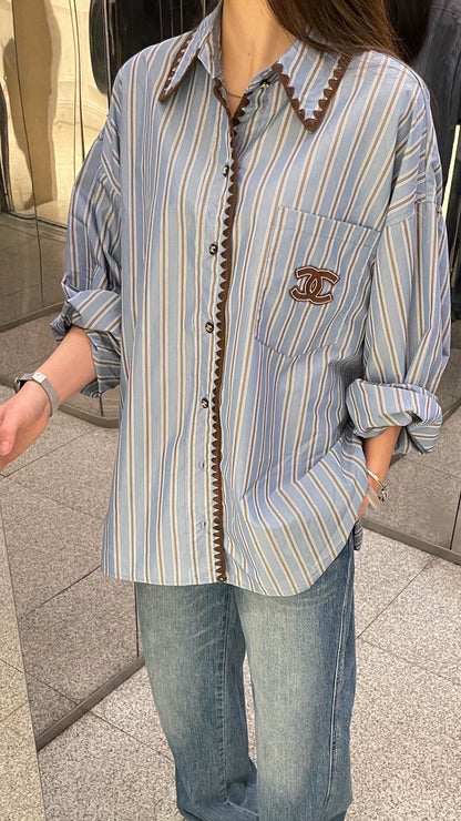 25fw striped shirt（Medieval Series）