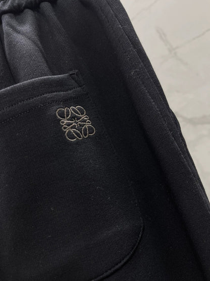 25fw Drawstring wide leg pants