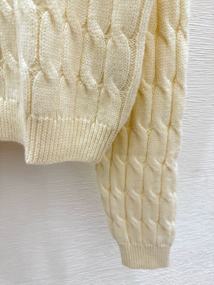 25fw Fried Dough Twists knitting sweater