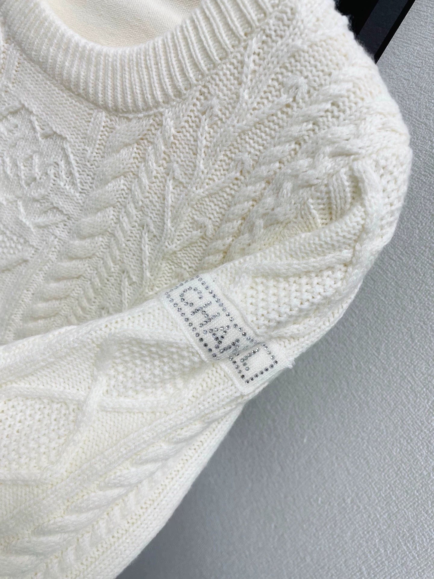 Fried Dough Twists knitting pullover