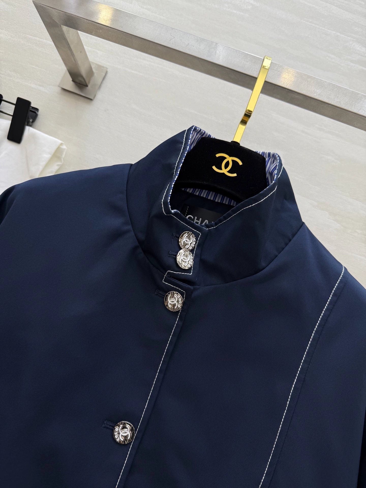 Deep blue workwear jacket