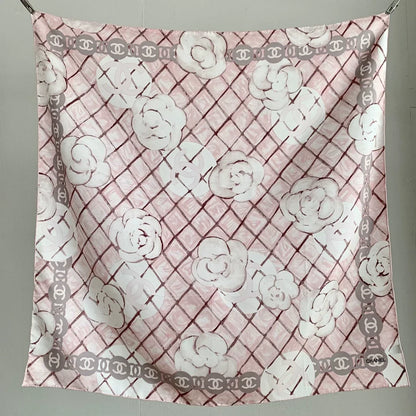 C 25 Camellia Pink Scarf