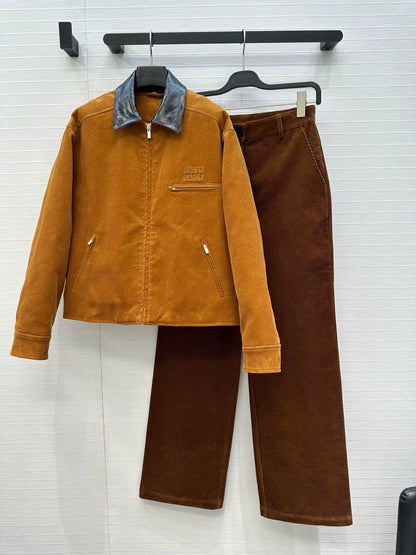 25fw Corduroy cotton jacket