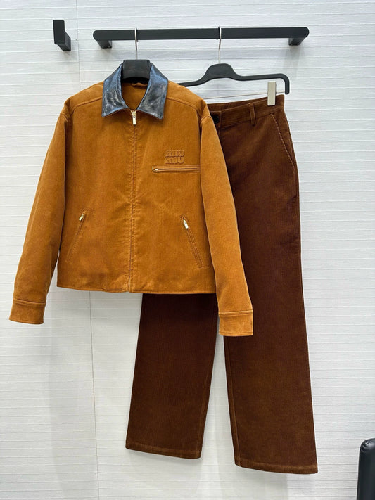 25fw Corduroy cotton jacket