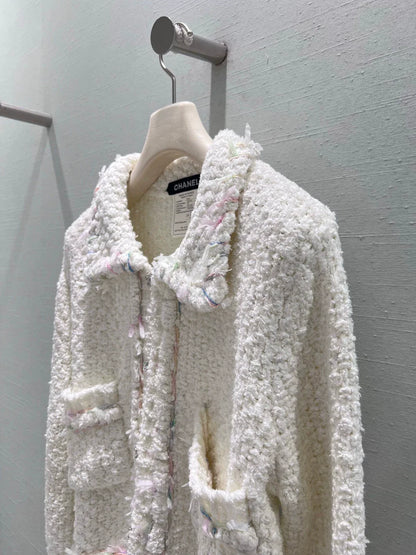 Tweed Chanel-inspired short jacket