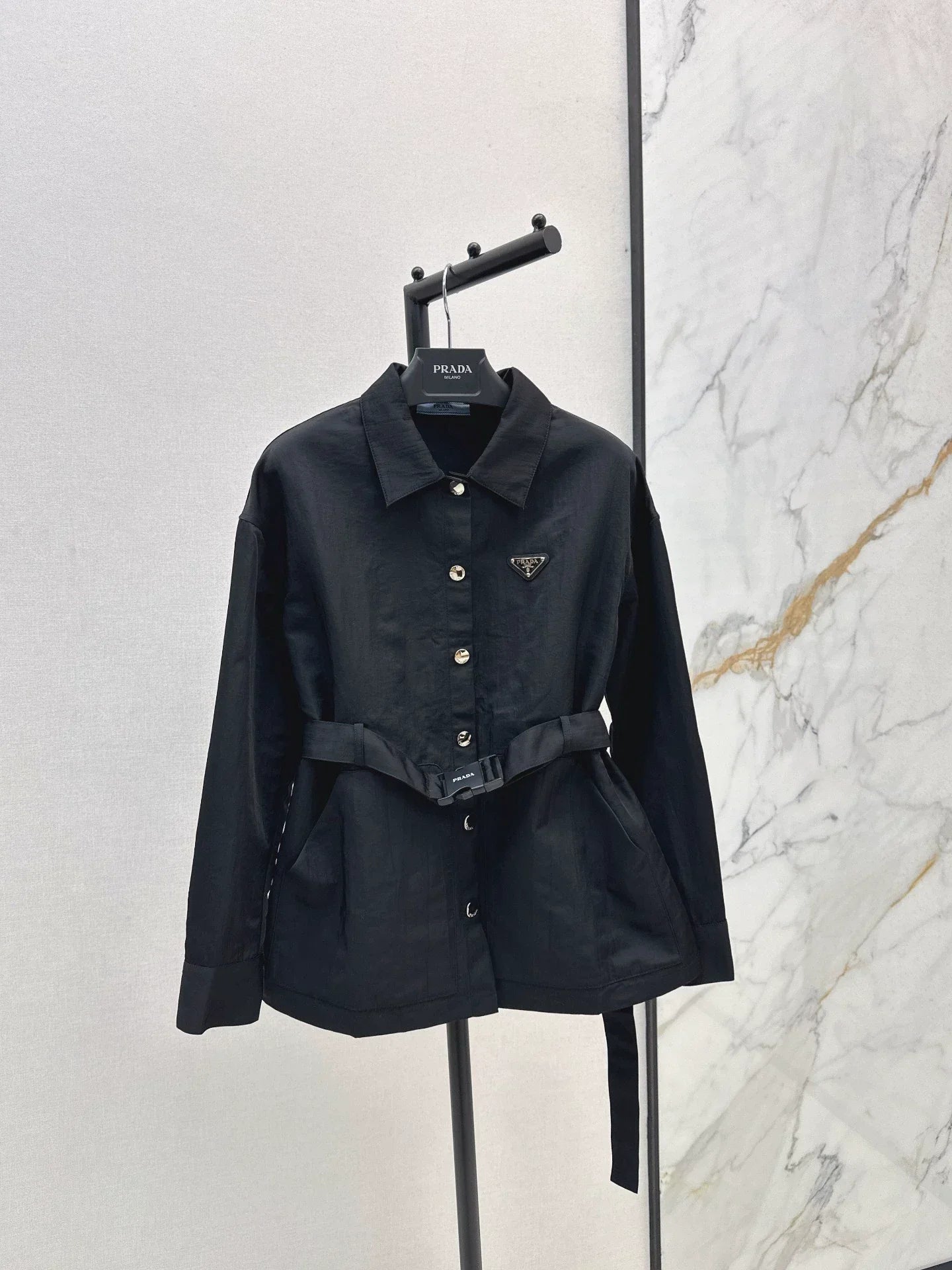 25fw Shirt-style functional button jacket
