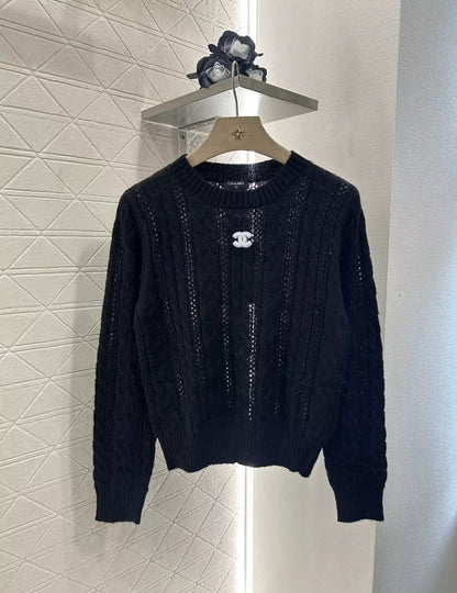 25fw Fried Dough Twists knitting long sleeve