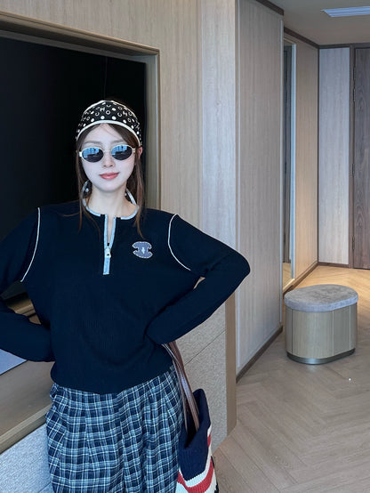 25fw Half zip sweater（Medieval Series）