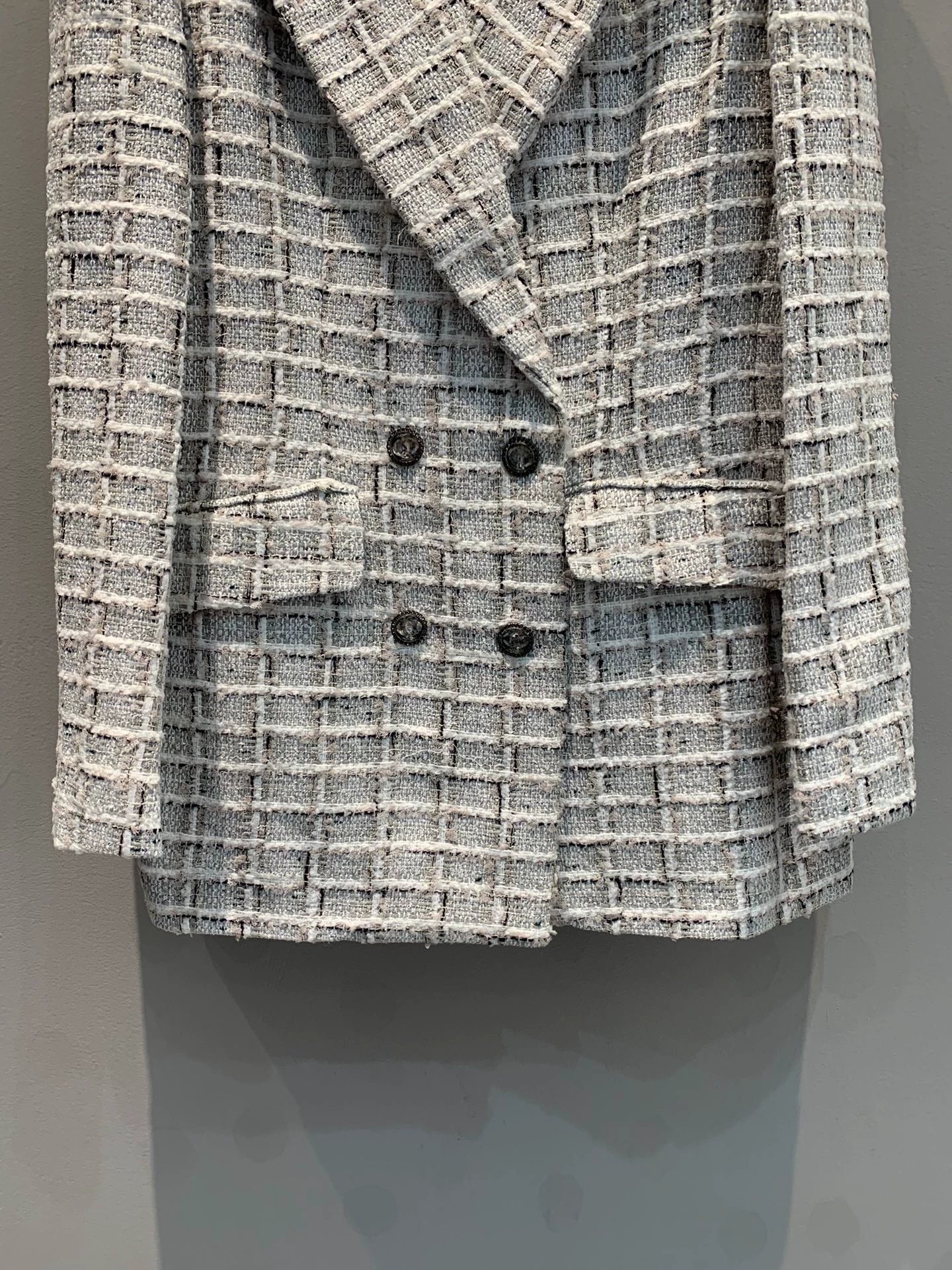 25fw Plaid woven suit jacket（Medieval Series）