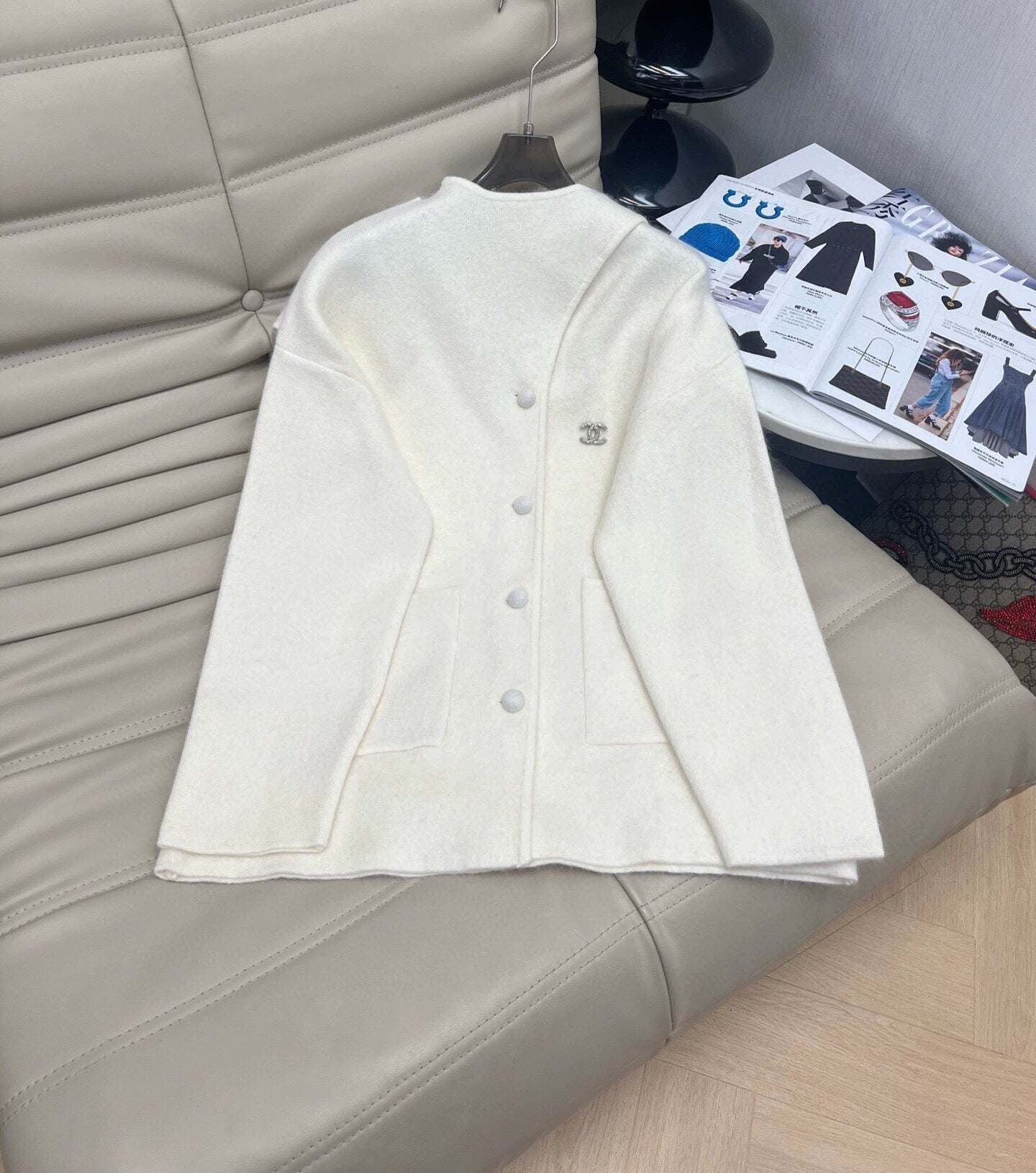 wool cardigan jacket