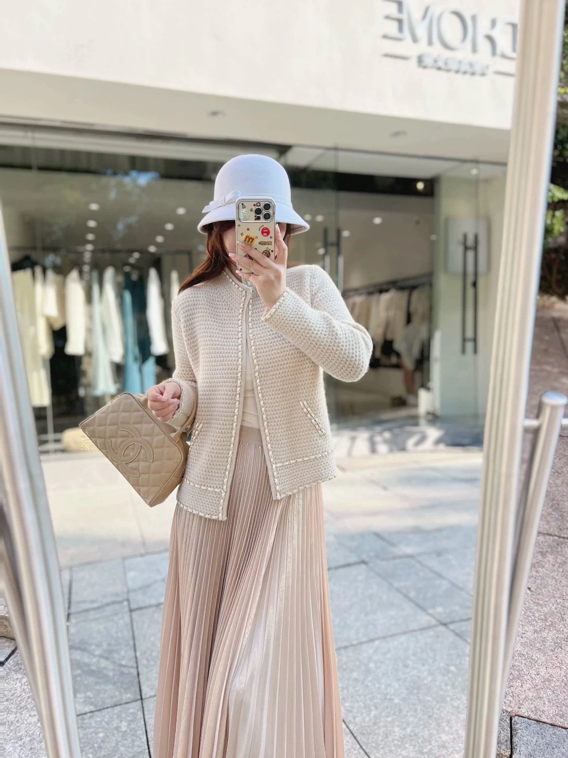 French style small fragrance knitted cardigan(vintage series)