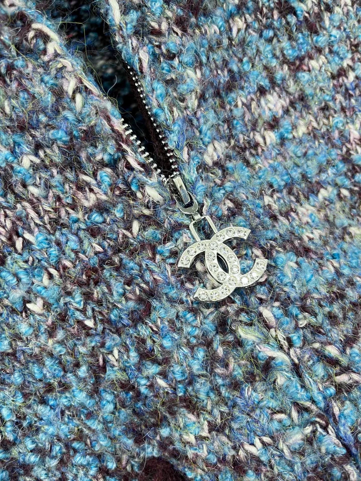 Color blocked lapel vest jacket