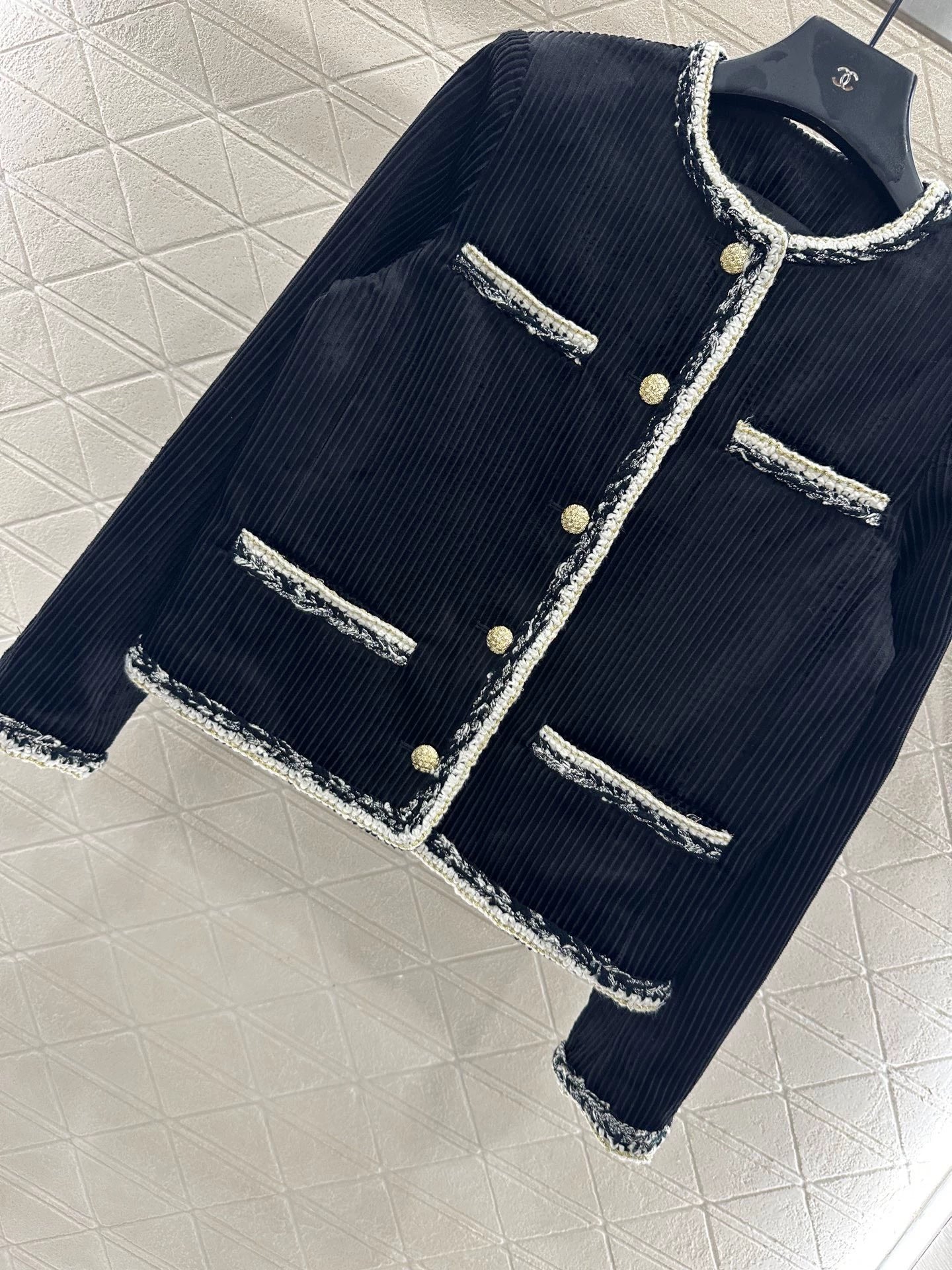 Corduroy dress jacket