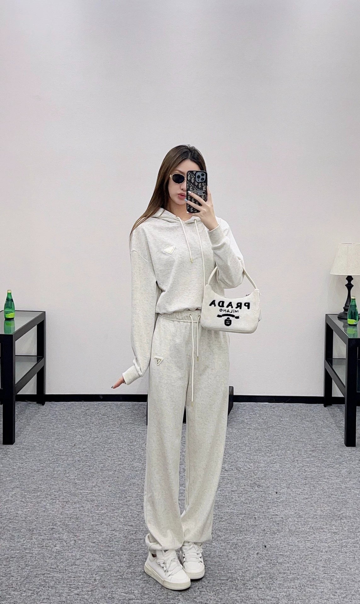 25fw Hooded sweatshirt set