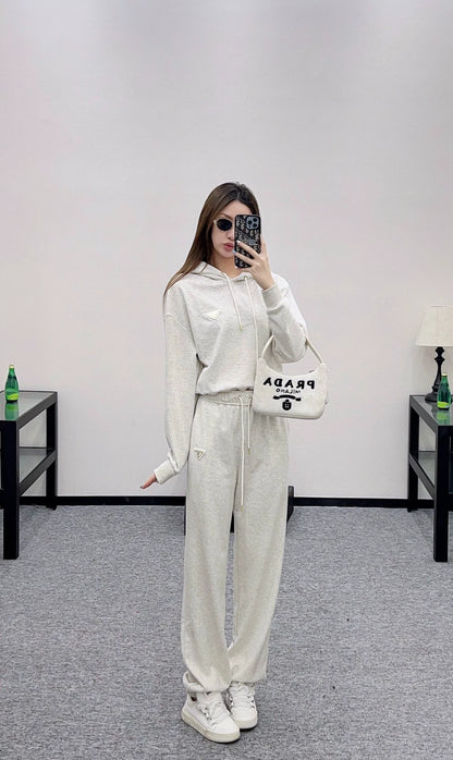 25fw Hooded sweatshirt set