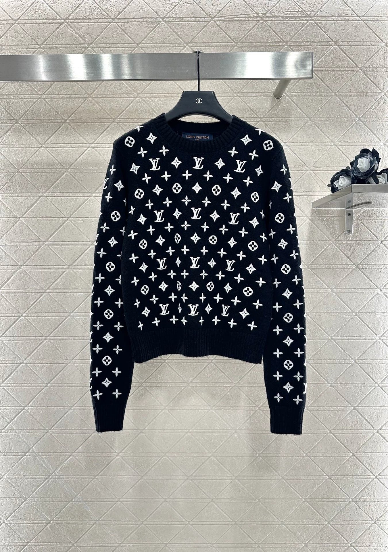 25fw Knitted pullover sweater