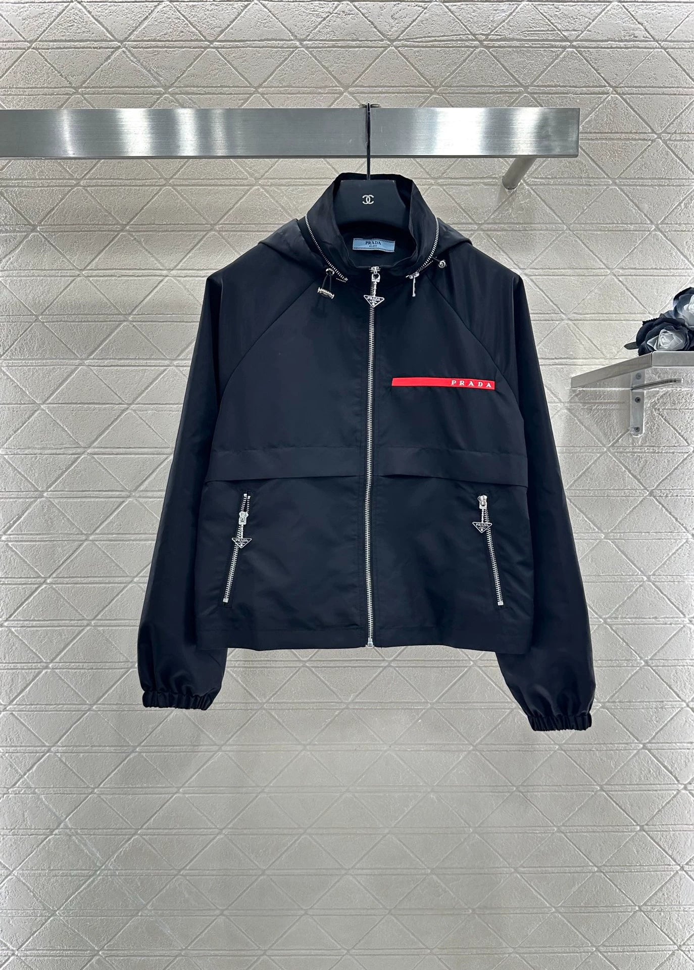 25fw Storage hooded charging jacket