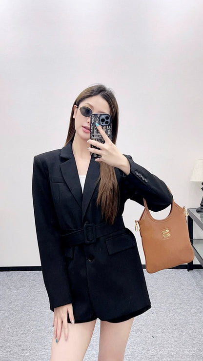 25fw Belt, lapel, suit jacket