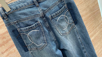 25fw Straight slit denim(vintage series)